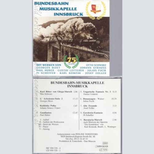 CD--BUSNDESMUSIKKAPELLE INNSBRUCK --75 JAHRE