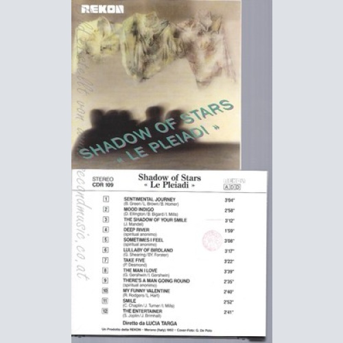 CD--REKON --SHADOW OF STARS LE PLEIADI