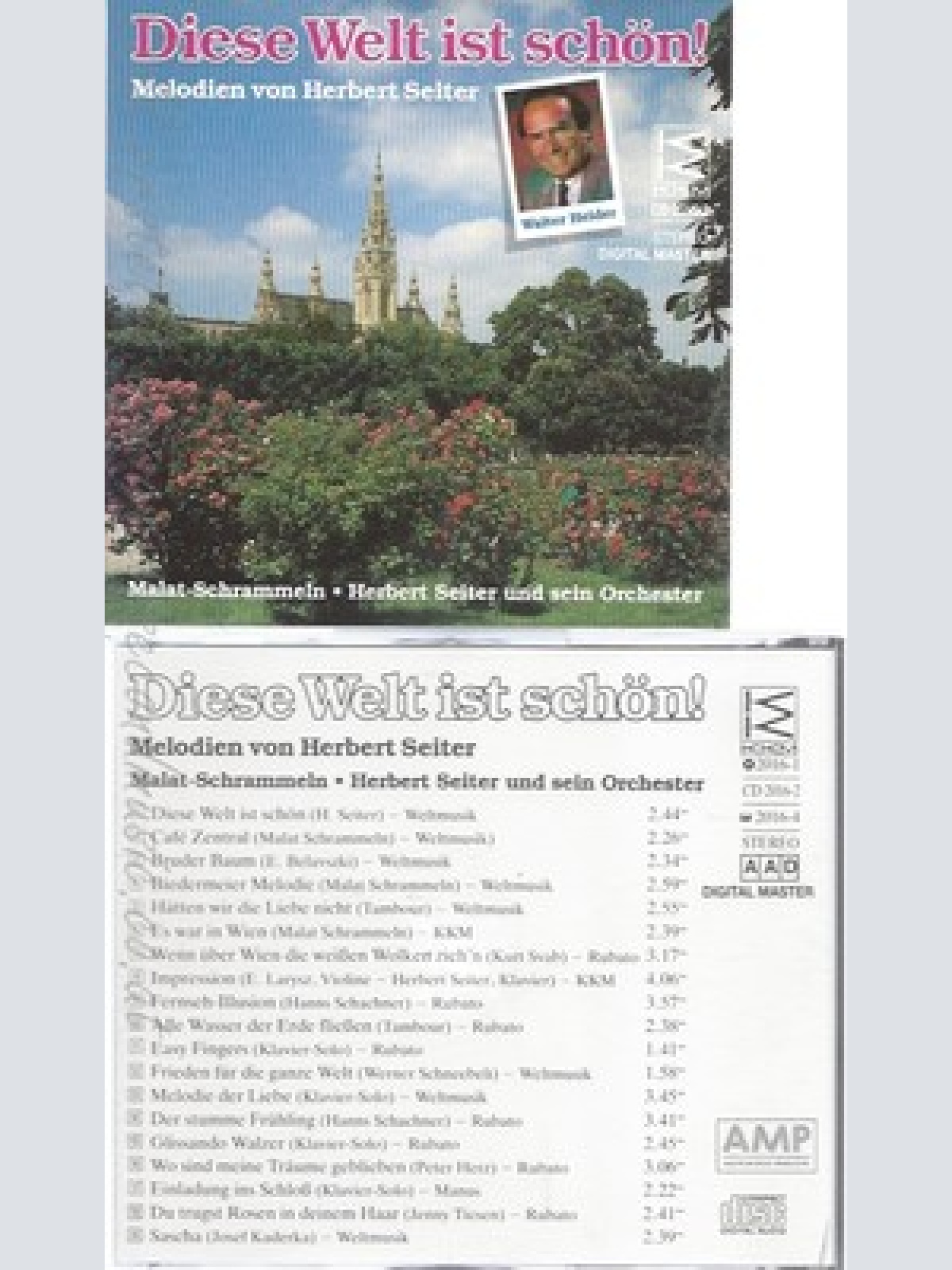 CD--HERBERT SEITER UND SEIN ORCHESTER--DIE WELT IST SCHÖN