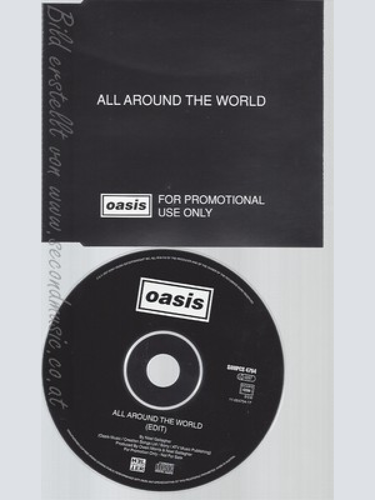 CD--OASIS--ALL AROUND THE WORLD--PROMO