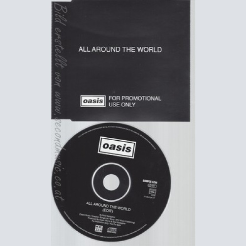 CD--OASIS--ALL AROUND THE WORLD--PROMO