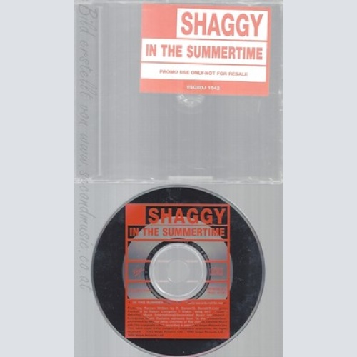 CD--SHAGGY--IN THE SUMMERTIME--PROMO