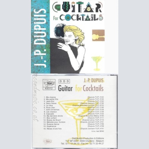 CD--J P DUPUIS--GUITAR FOR COCKTAILS--