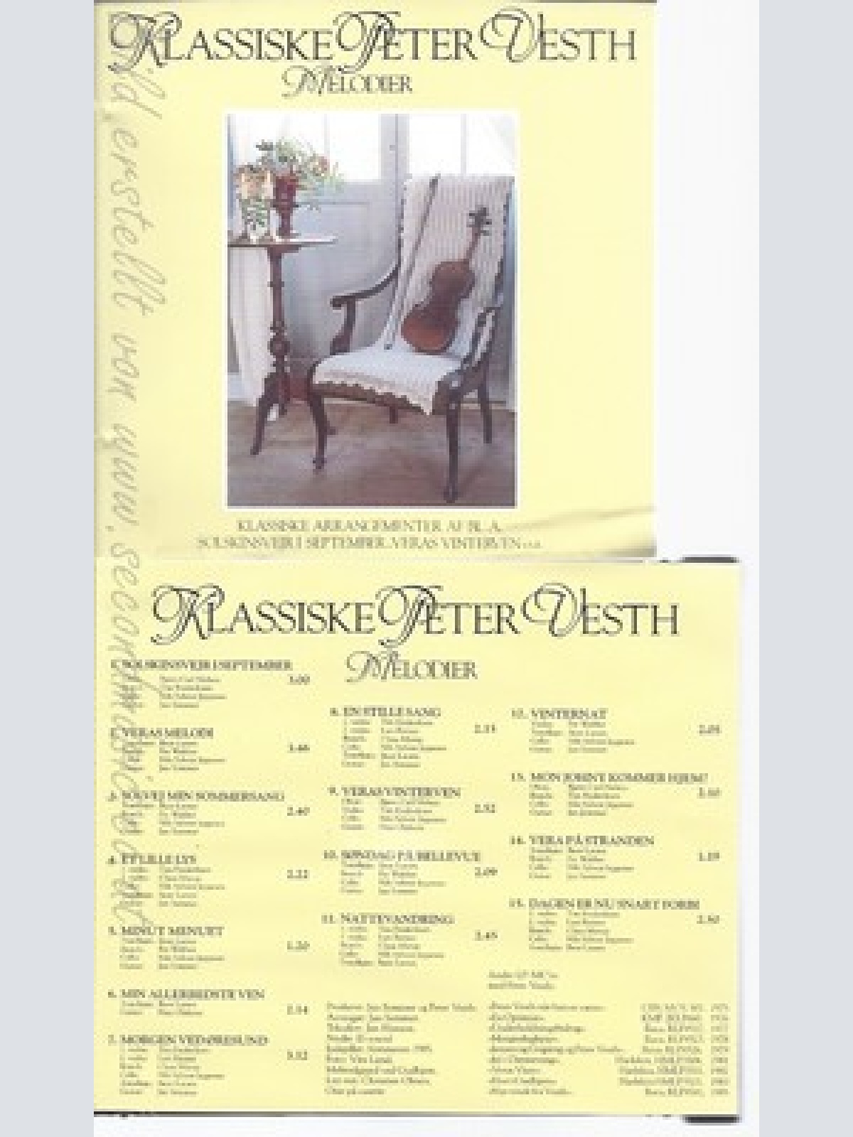 CD--PETER VESTH--KLASSIKE--