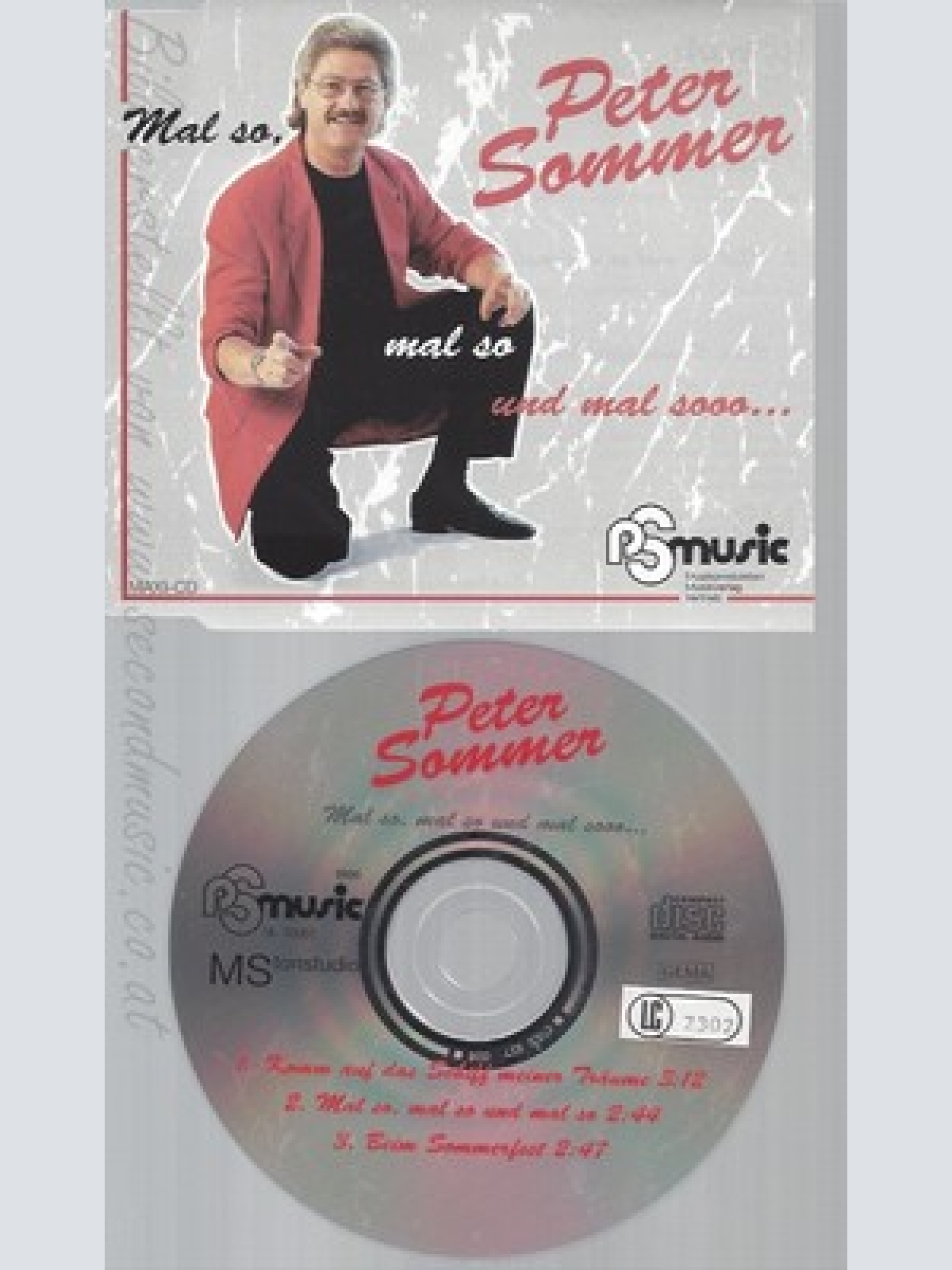 CD--PETER SOMMER--MAL SO UND MAL SOO