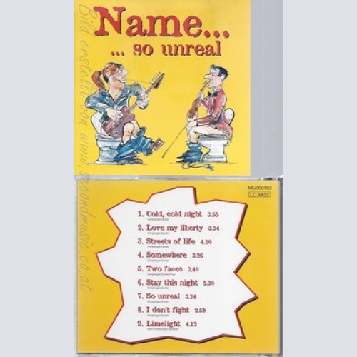 CD--NAME SO UNREAL