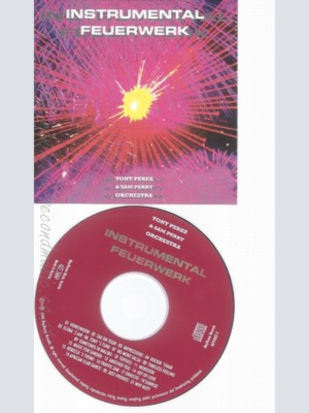 CD--TOMMY PEREZ--INSTRUMENTAL FEUERWERK