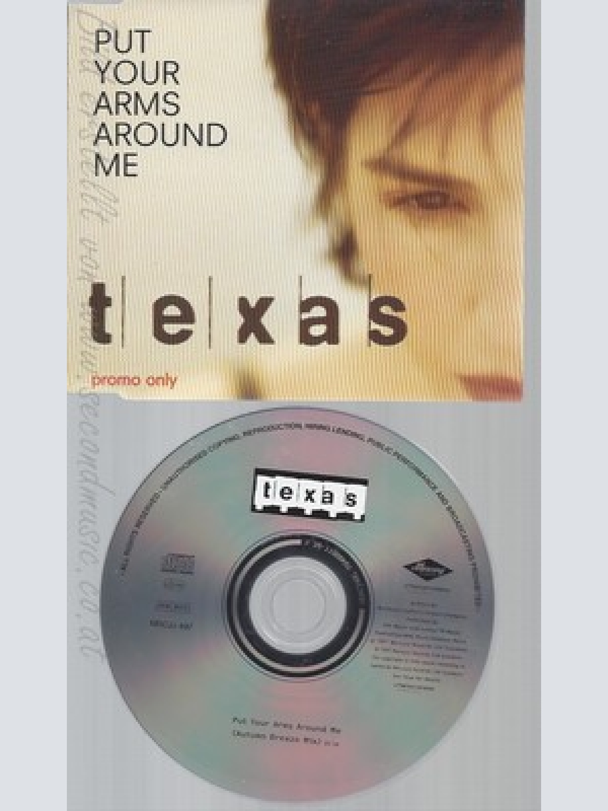 CD--TEXAS--PUT YOUR ARMS AROUND ME--PROMO