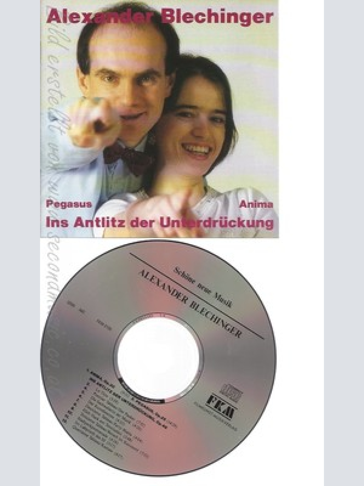 CD--ALEXANDER BLECHINGER--PAGASUS--ANIMA--