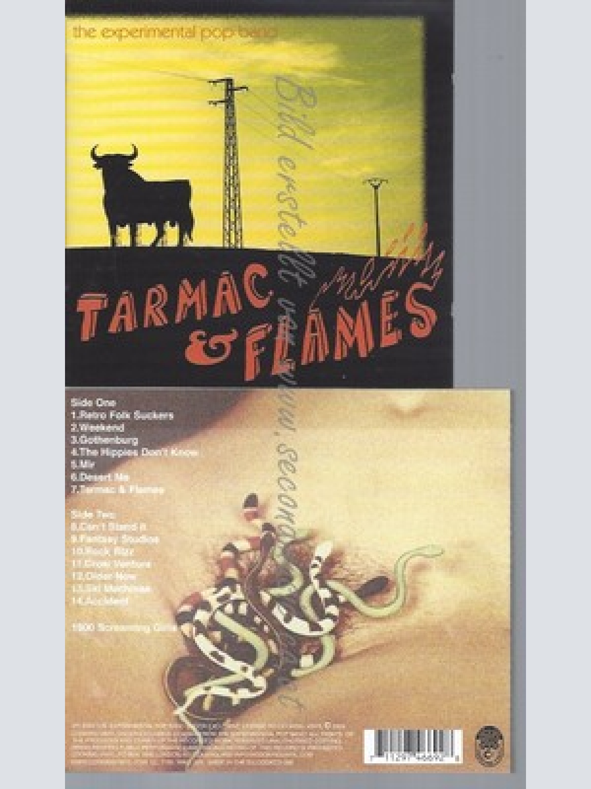 CD--EXPERIMENTAL POP BAND -- -- TARMAC & FLAMES