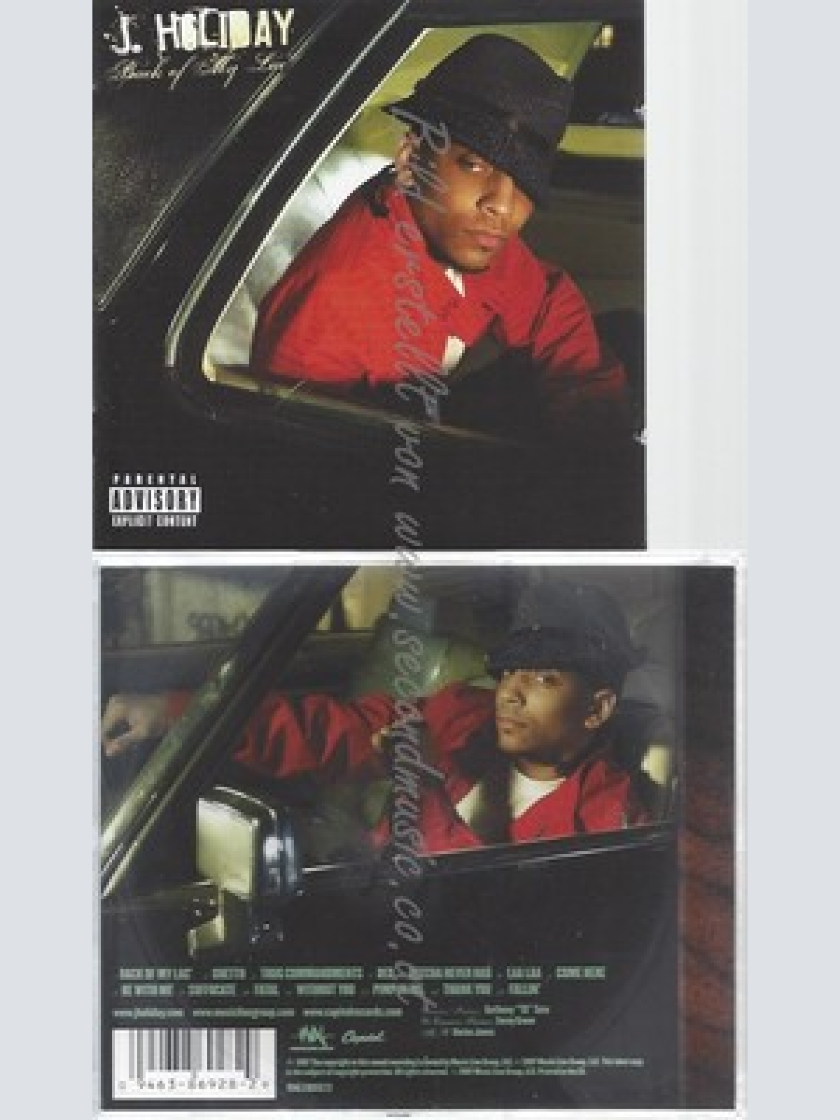 CD--J. HOLIDAY -- -- BACK OF MY LAC