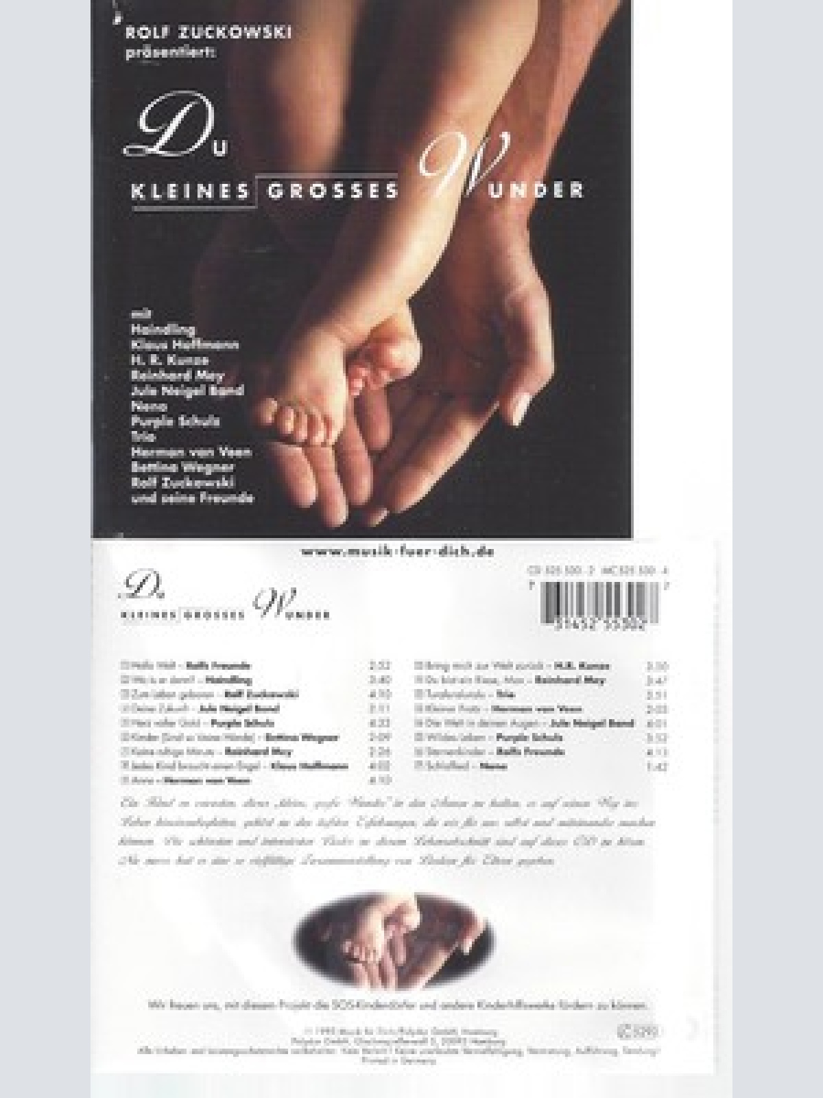 CD--ROLF ZUCKOWSKI -- -- DU KLEINES GROßES WUNDER