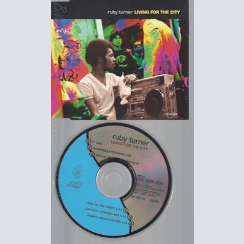 CD--RUBY TURNER --- LIVING FOR THE CITY