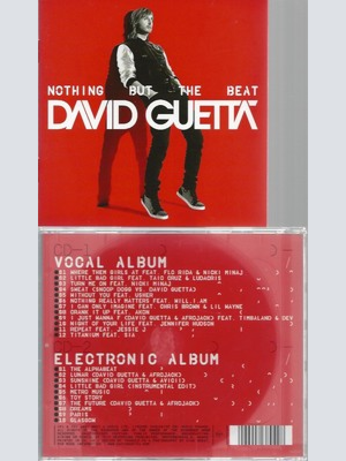 CD--DAVID GUETTA -- --CD -- NOTHING BUT THE BEAT