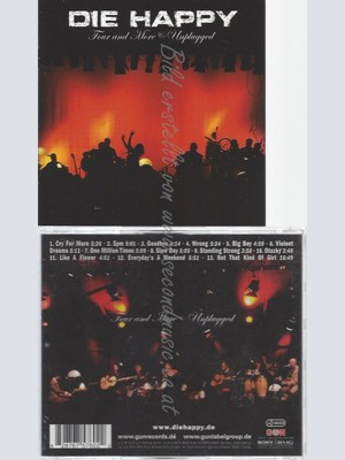 CD--DIE HAPPY -- -- FOUR AND MORE-UNPLUGGED