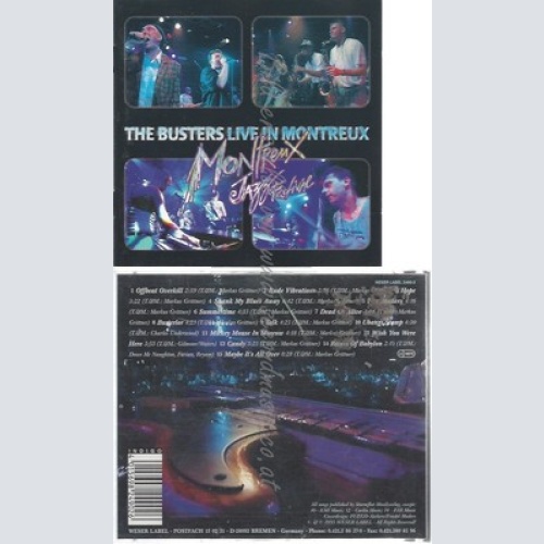 CD--BUSTERS -- -- LIVE IN MONTREUX