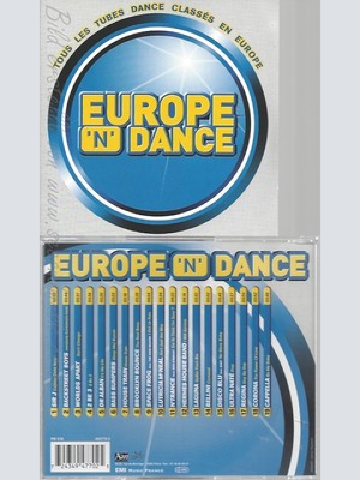 CD--VARIOUS -- -- EUROPE 'N' DANCE
