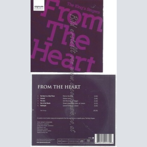 CD--THE KING'S SINGERS, VAN NESS --, LACK UND BRUNNING -- -- THE KING'S SINGERS: