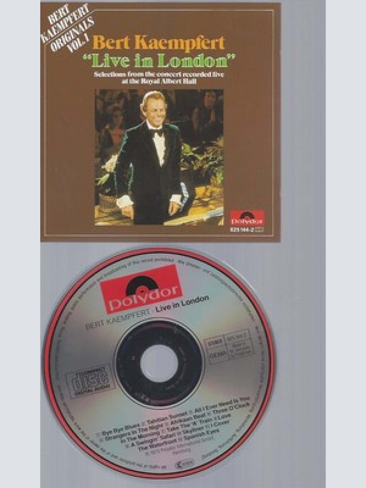 CD--BERT KAEMPFERT -1987- -- LIVE IN LONDON