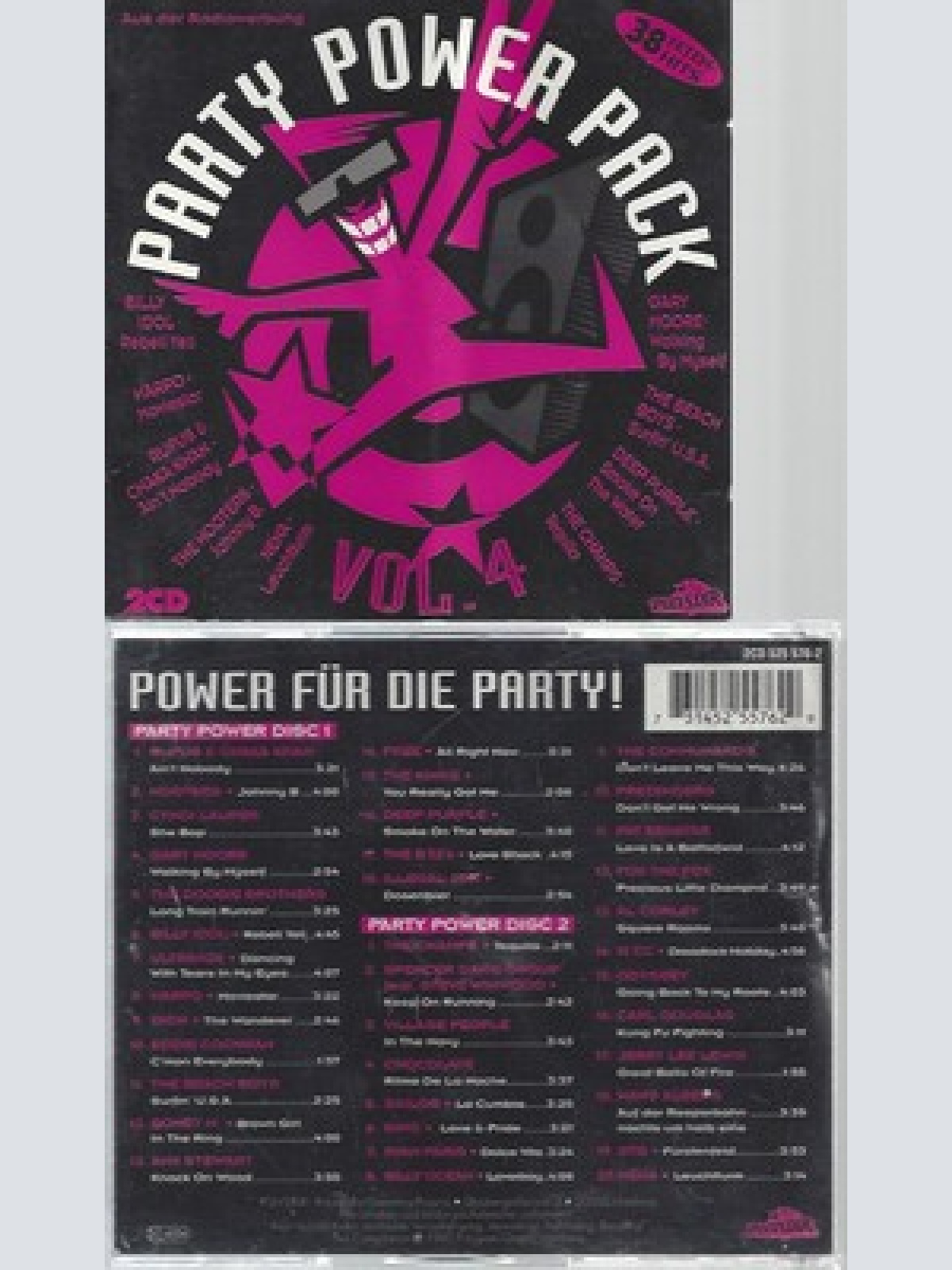 CD--VARIOUS -- --2CD -- PARTY POW.4
