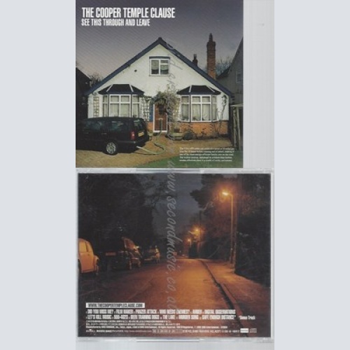 CD--THE COOPER TEMPLE CLAUSE --SEE THIS THROUGH AND LEAVE--JAPAN CD