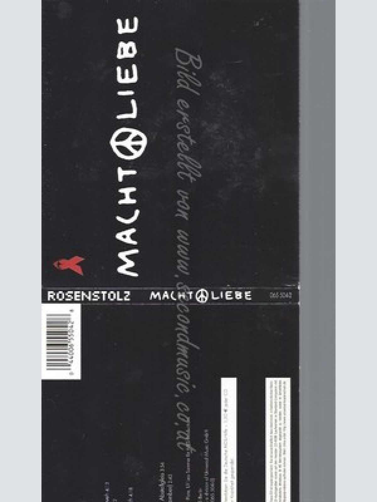 CD--ROSENSTOLZ -- -- MACHT LIEBE --