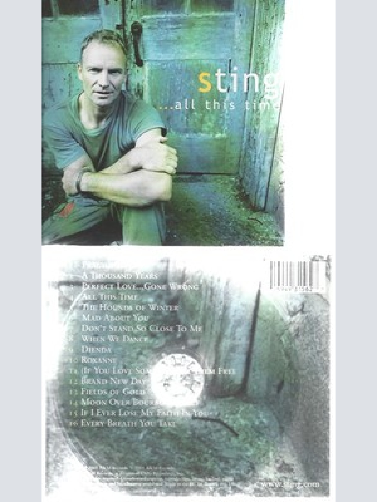CD--STING -- --- ... ALL THIS TIME