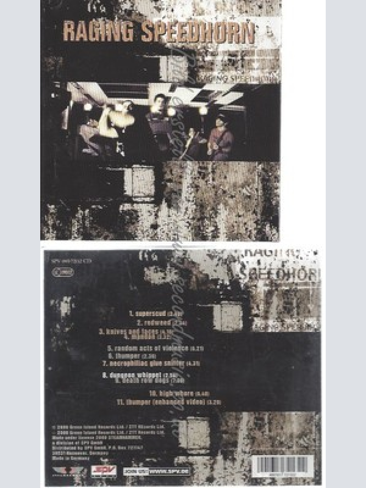 CD--RAGING SPEEDHORN -- -- RAGING SPEEDHORN