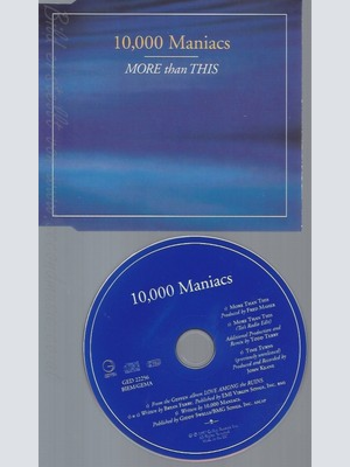 CD--10,000 MANIACS -- --- MORE THAN THIS