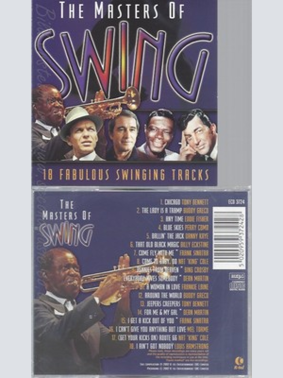CD--VARIOUS -- -- THE MASTERS OF SWING