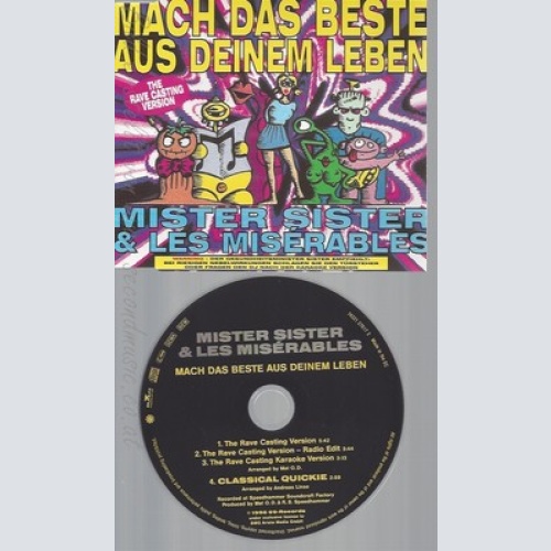 CD--MISTER SISTER & LES MISERABLES -- --- MACH DAS BESTE AUS DEINEM LEBEN