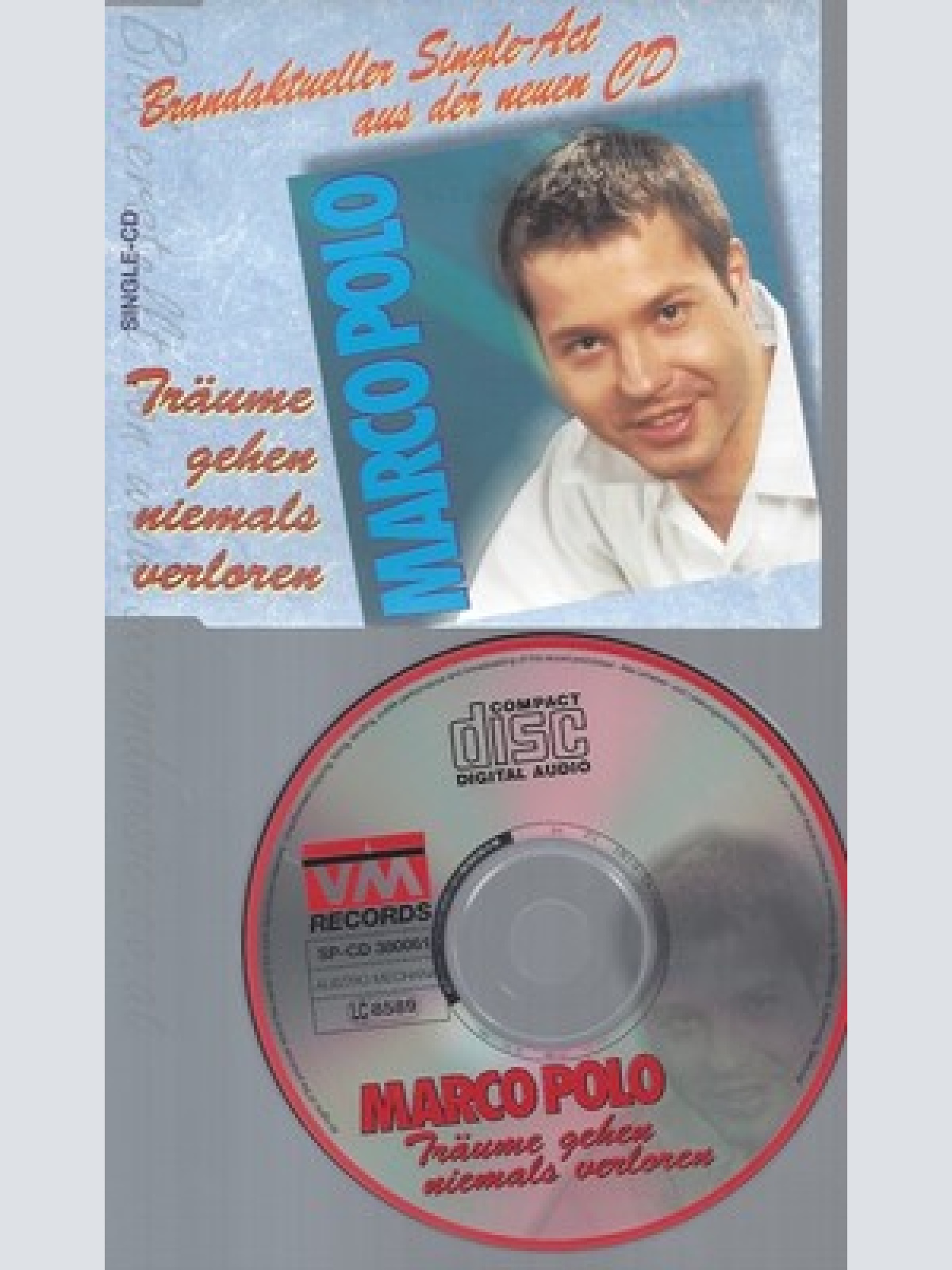 CD--MARCO POLO ---TRAEUME GEHEN NIEMALS VERLOREN-PLUS KARAOKE-
