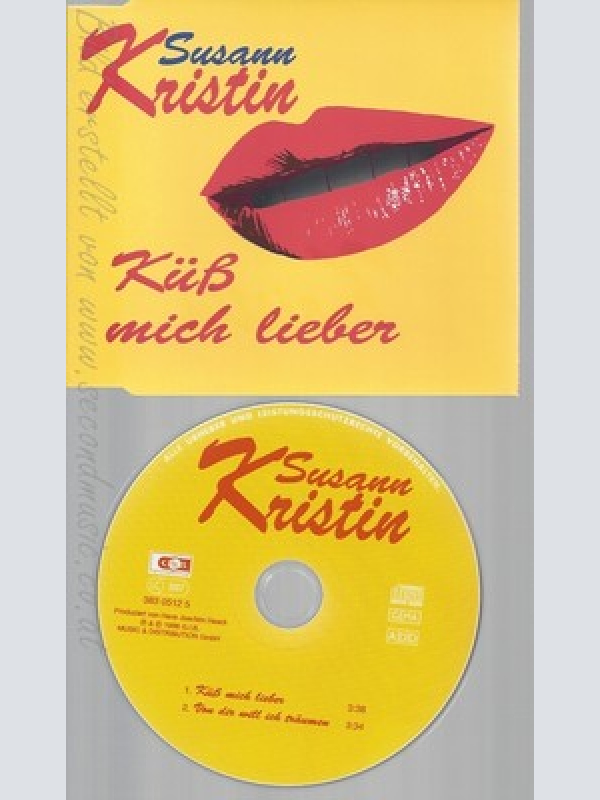 CD--SUSANN KRISTIN -- --- KSSS MICH LIEBER