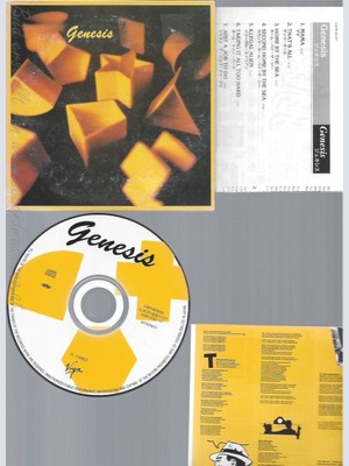 CD--GENESIS--SAME--1983--MADE IN JAPAN--CARDSLEEVE--VJCP68107