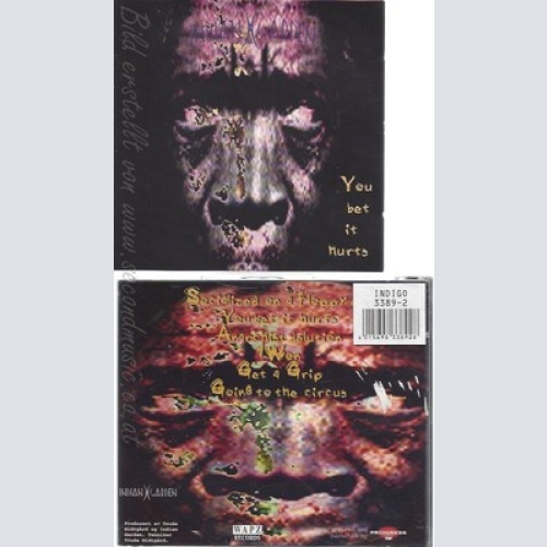 CD--INDIAN GARDEN -- -- YOU BET IT HURTS