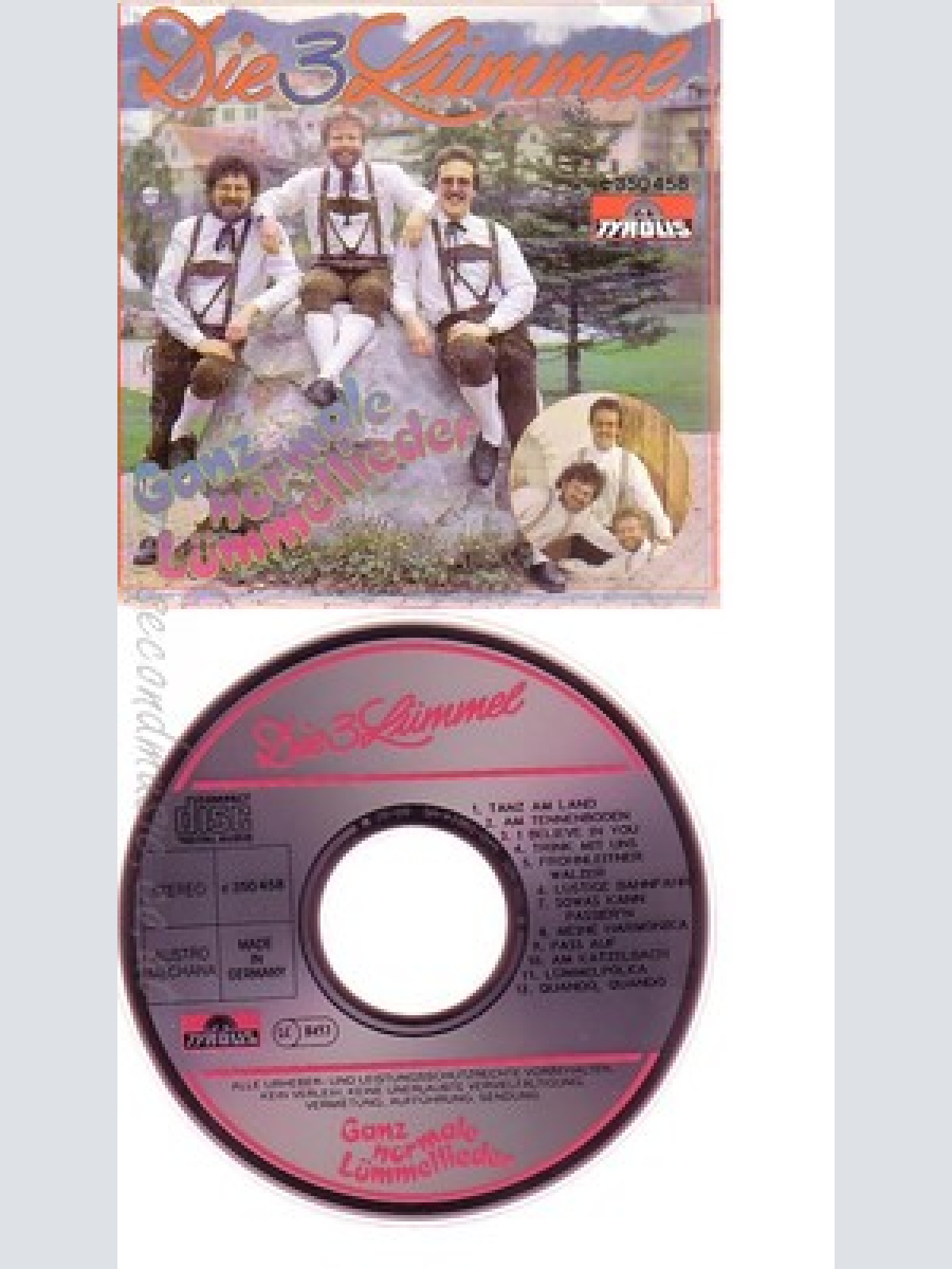 CD--DIE 3 LUEMMEL -- -- GANZ NORMALE LUEMMELLIEDER