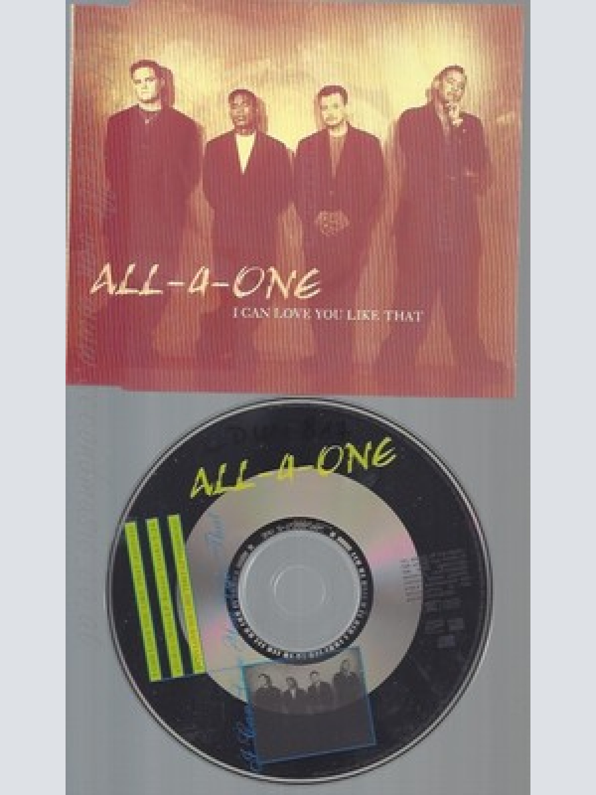 CD--ALL 4 ONE -- --- I CAN LOVE YOU LIKE THAT
