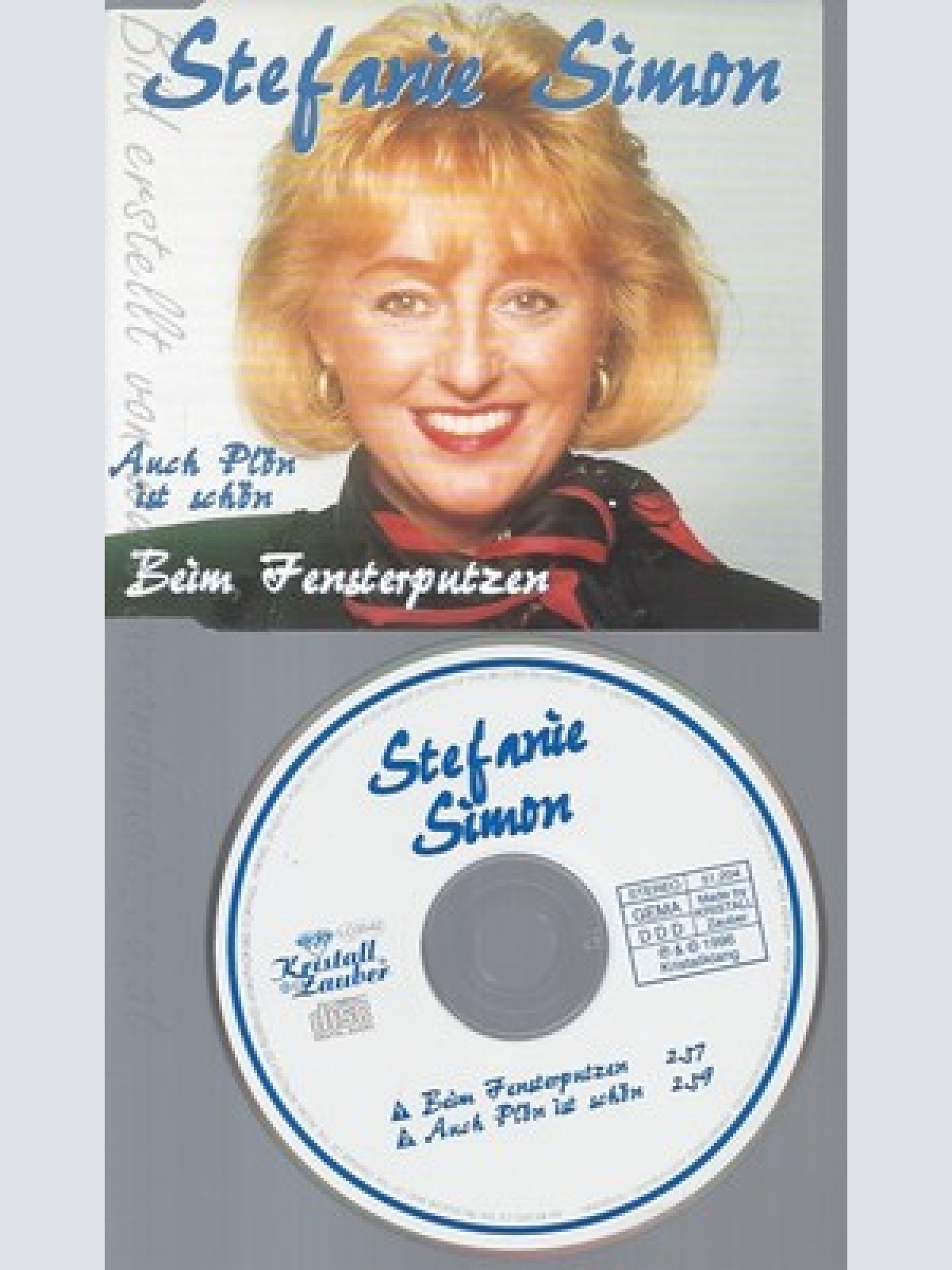 CD--STEFFI SIMON, STEFFI & BERT UND MARC ALPINA -- --- BEIM FENSTERPUTZEN