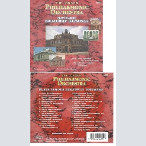 CD--LOND.PHILH.ORCH. -- -- BROADWAY TOPSONGS