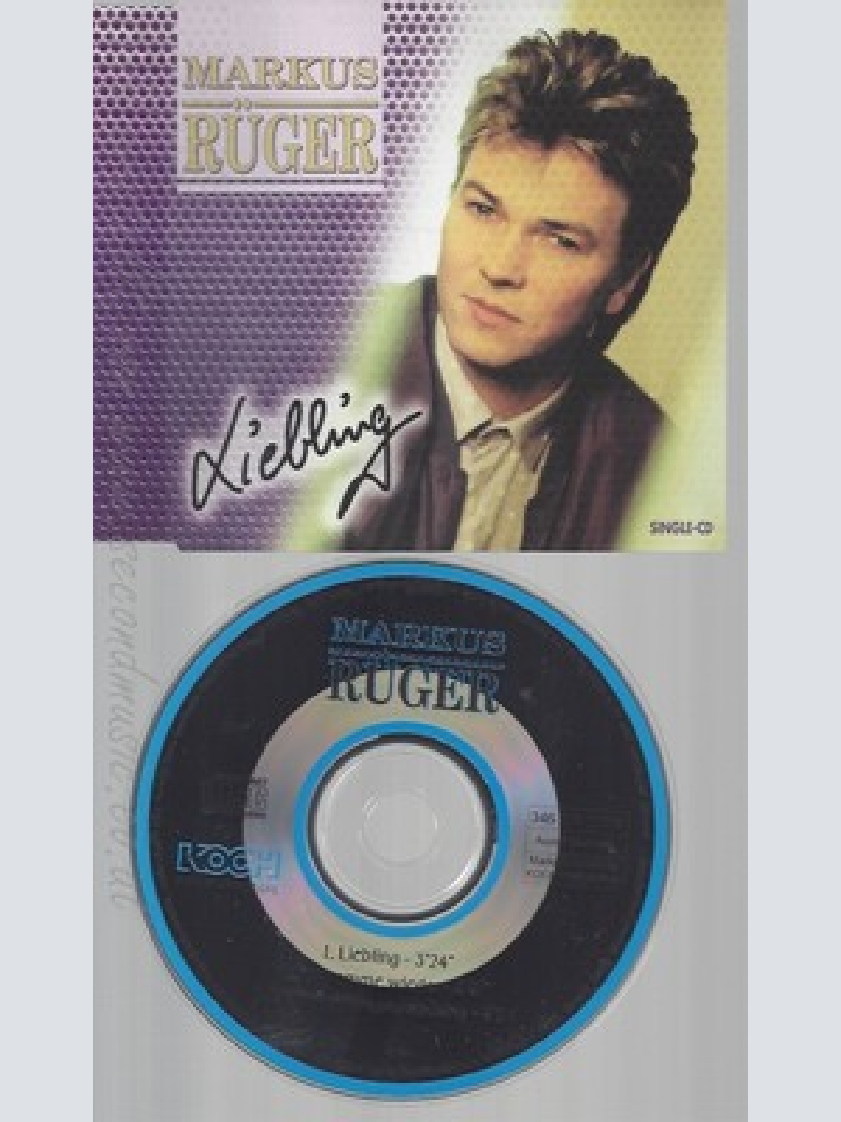 CD--MARKUS RUEGER --LIEBLING--INCL. KARAOKE, 1994-