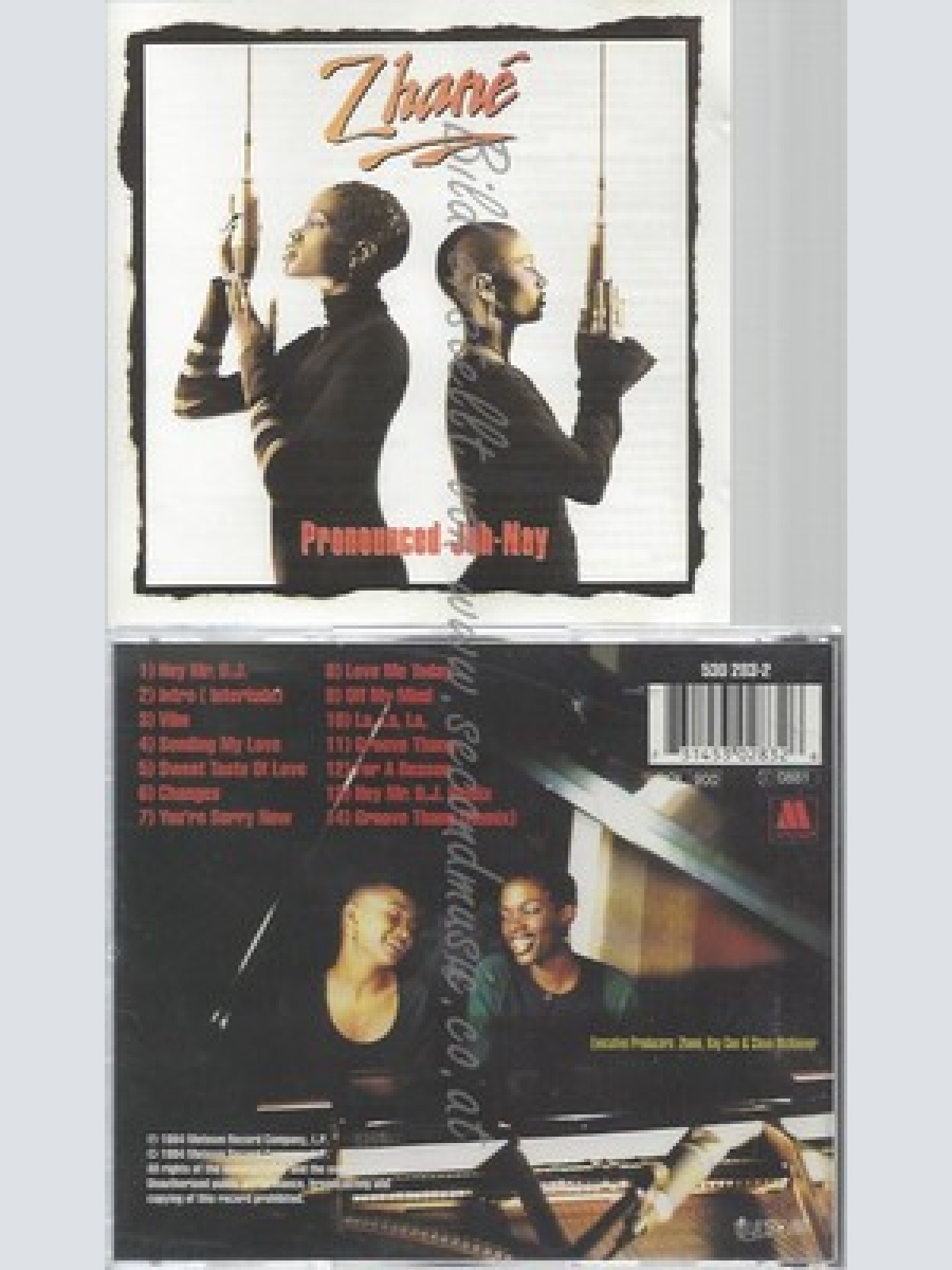 CD--ZHANE -- -- PRONOUNCED JAH-NAY