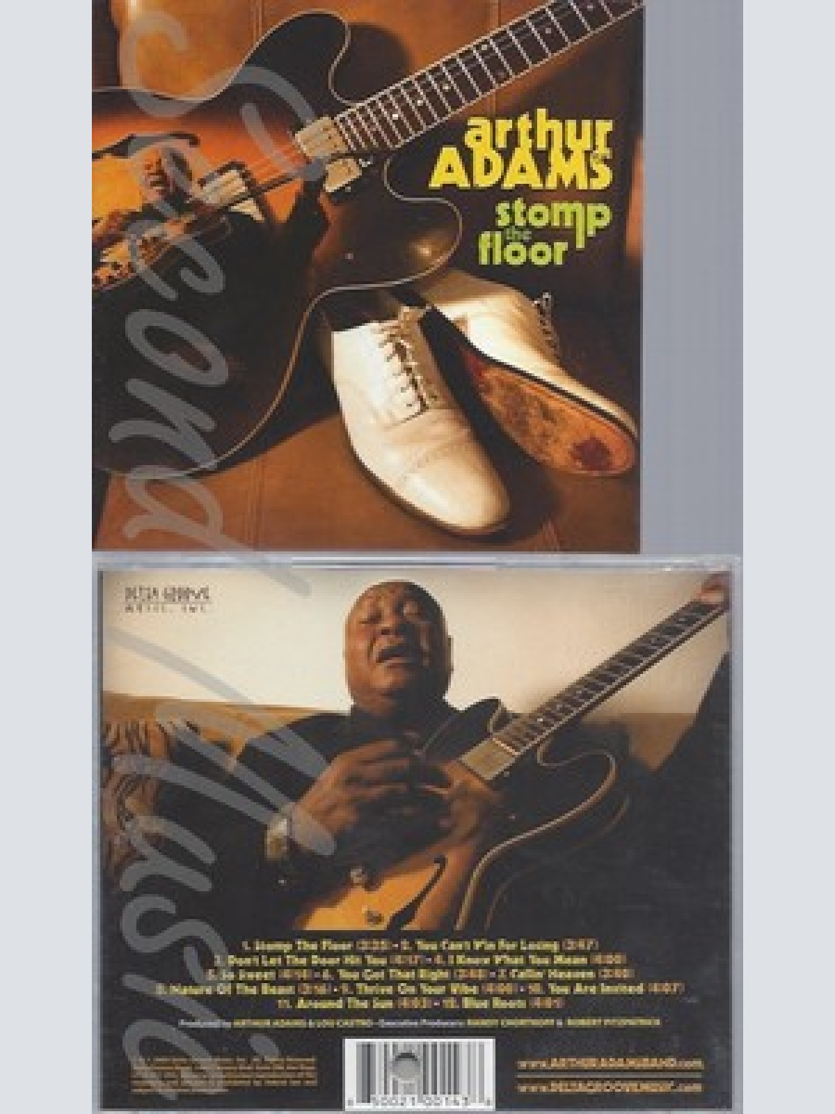 CD--ARTHUR ADAMS -2009- -- STOMP THE FLOOR