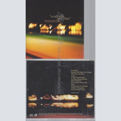 CD--MAZARIN--A TALL-TALE STOEYLINE--JAPAN CD