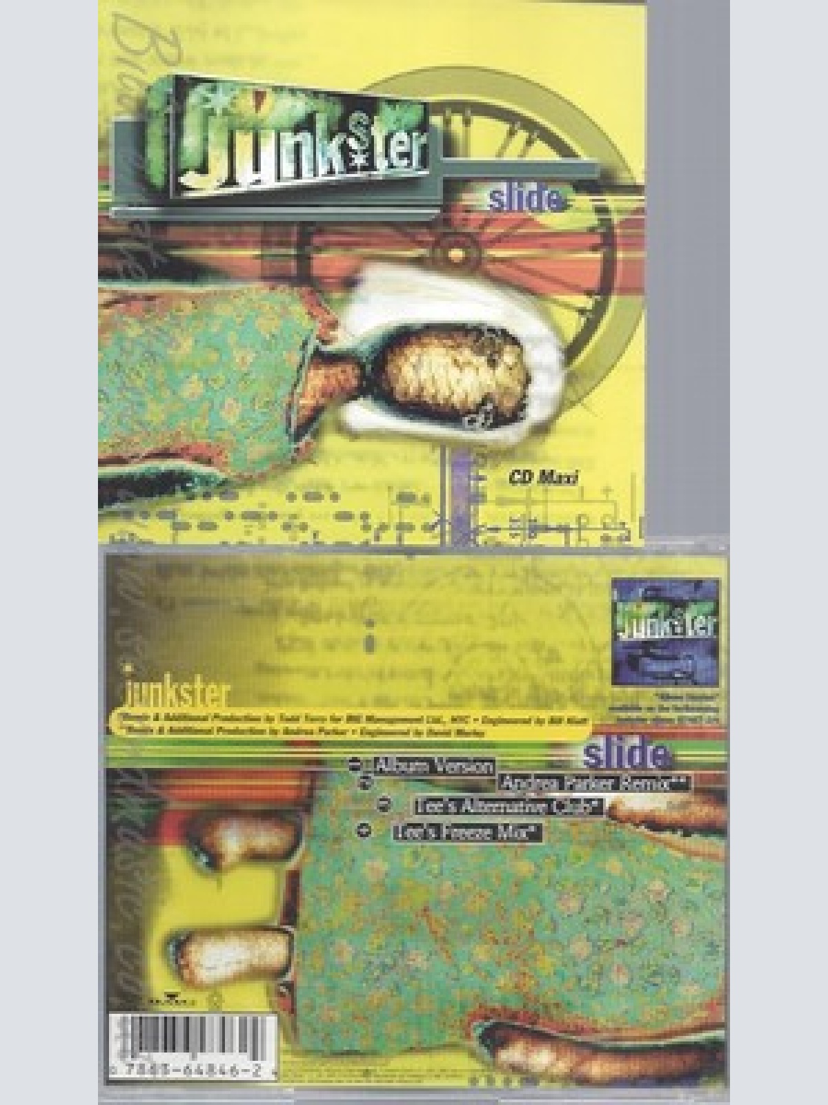 CD--D5 / JUNKSTER - -   -- SLIDE