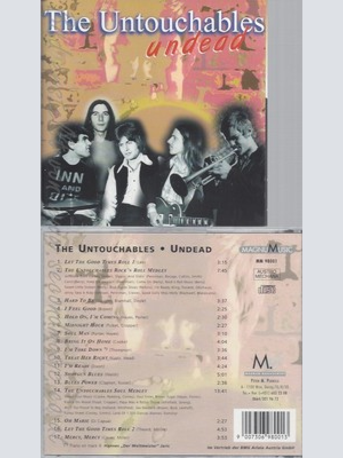 CD--THE  UNTOUCHABLES -- -- UNDEAD