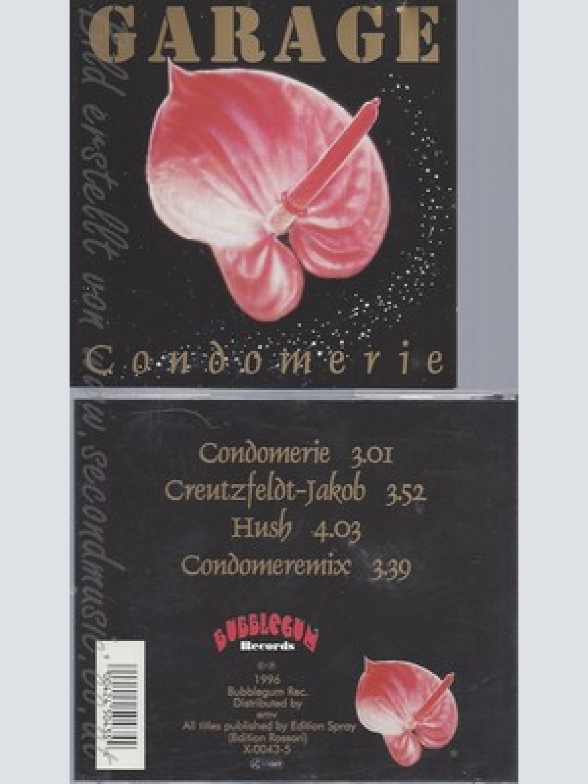 CD--GARAGE - SINGLE -- CONDOMERIE