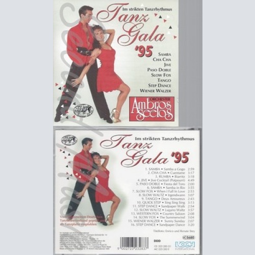 CD--ORCHESTER AMBROS SEELOS -1994- -- TANZ GALA'95
