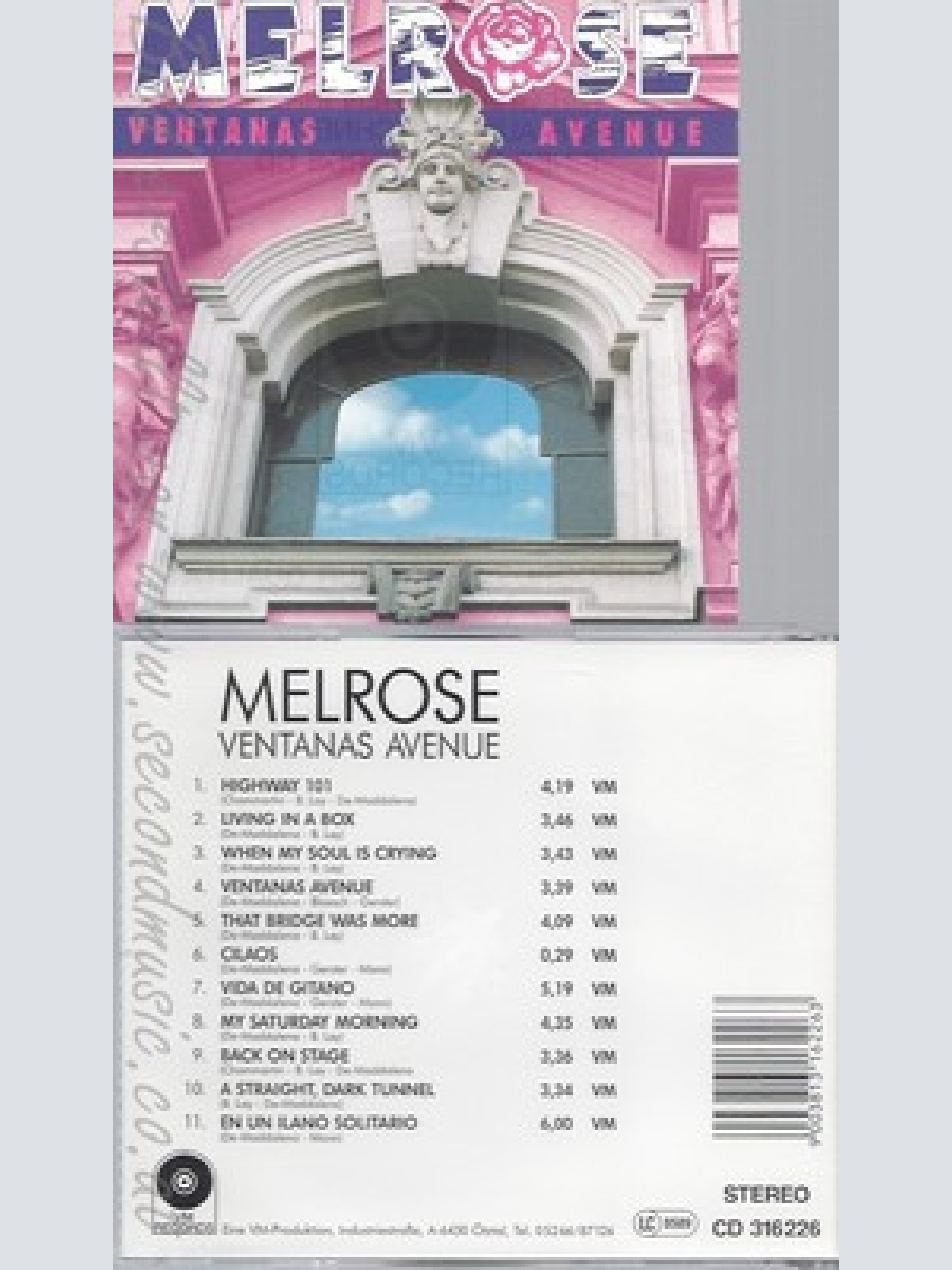 CD--MELROSE -   -- VENTANAS AVENUE
