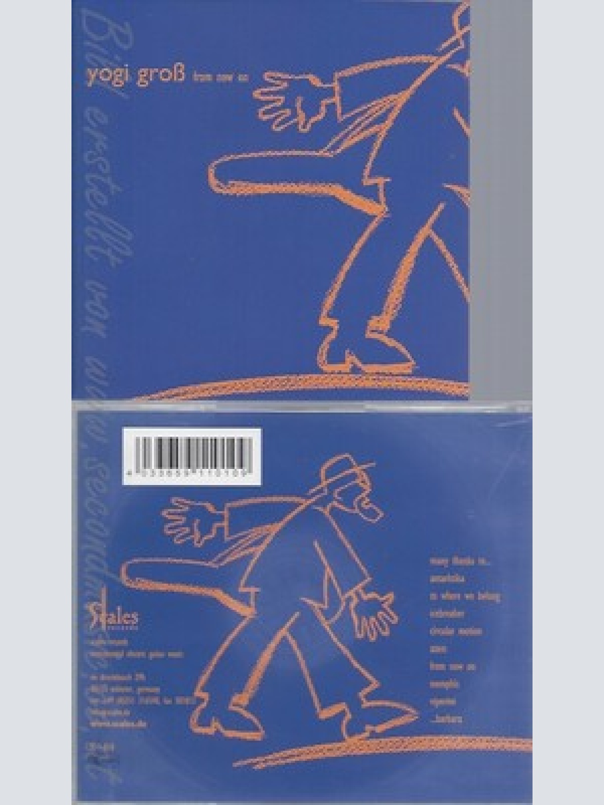 CD--JOACHIM YOGI GROß, BARBARA RUDOLPH, PIT DREFAHL UND ERIC HUG - -- FROM NOW O