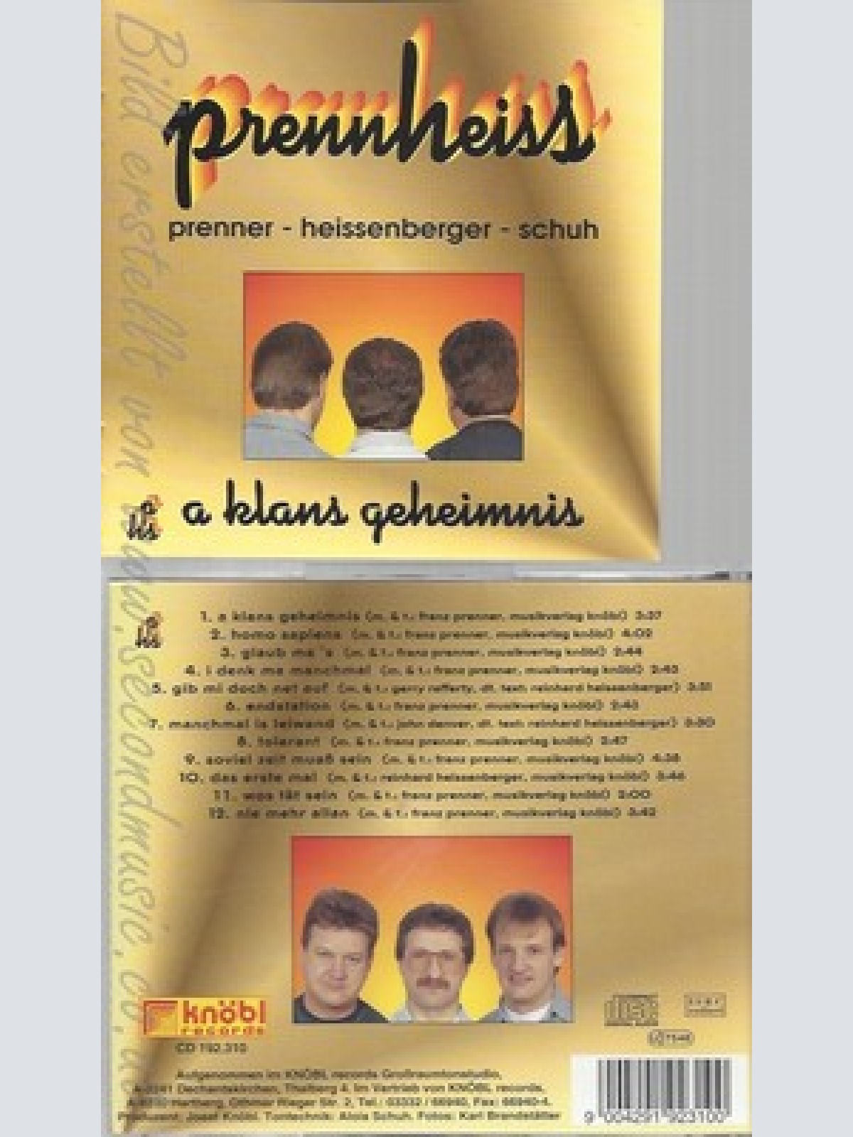 CD--PRENNHEISS--A KLANES GEHEIMNIS